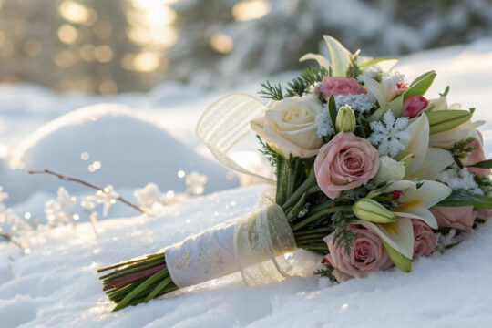 Winterhochzeit in Dresden