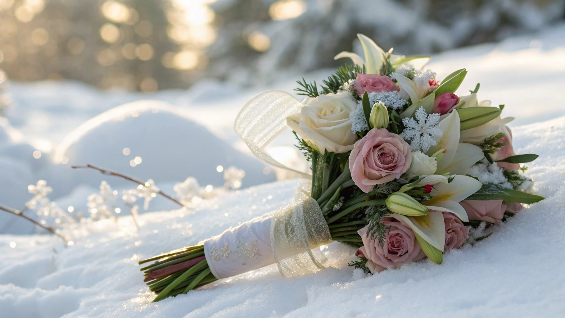 Winterhochzeit in Dresden