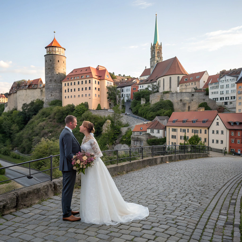 Hochzeitsfotografie Bautzen mit Ki erstellt