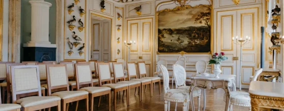 Hochzeitssaal im Fasanenschlösschen in Moritzburg bei Dresden
