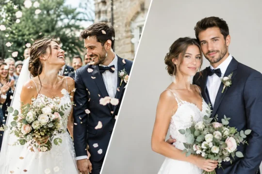 Reportagefotos oder Studioportraits zur Hochzeit?